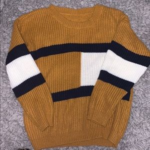 Cropped Fall Sweater